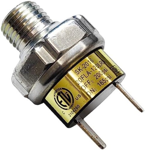 Pressostato aria 165 200 psi - pressostato,