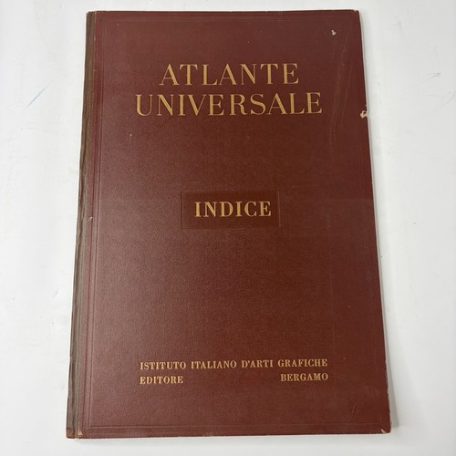 Atlante universale indice dei - indice,