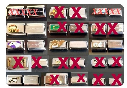 Tessere per bracciale - per,