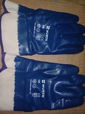 GUANTI DA LAVORO ANTISCIVOLO IN NITRILE GUANTI MULTIUSO MISURA 10.     9 PAIA