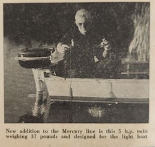 Foto rivista 1949 Mercury 5 HP