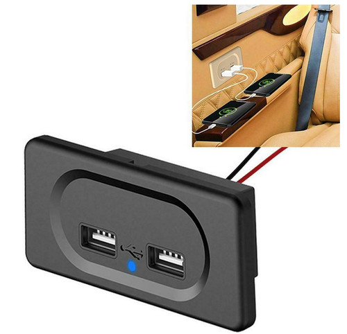 Doppia presa usb pannello - doppia,