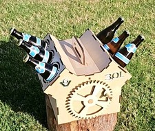 Motore birra V6 con incisione