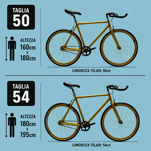 Bici fixed single - , speed
