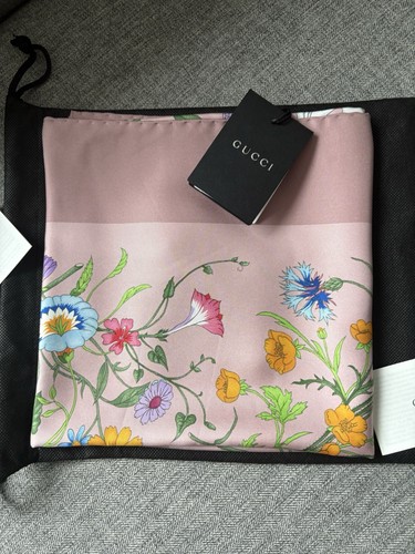 Sciarpa gucci flora twill - sciarpa, in
