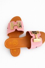 Hermsh sandali donna rosa