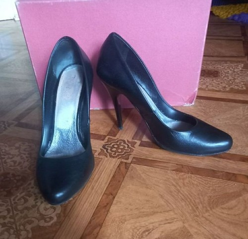 Tacchi donna pelle nera - , 36