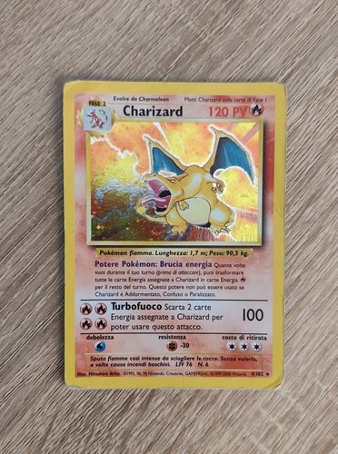 Pokémon charizard 102 holo - charizard,