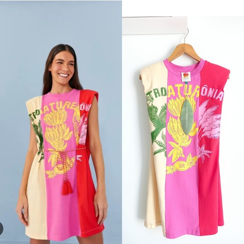 Farm rio shirt vestito color - t-shirt,