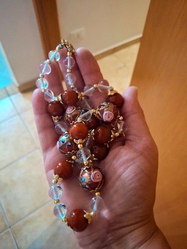 Collana vetro murano - di,