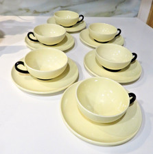 Set 6 tazze e piattini vintage