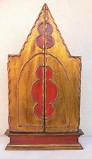 Grande Trittico con Madonna e