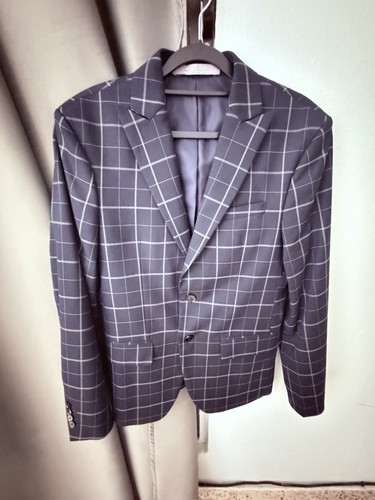 Zara uomo blazer blu - zara,