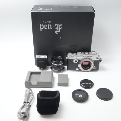 Olympus pen silver with 12mm - silver,