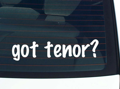 Hai tenore decalcomania - hai, tenore?