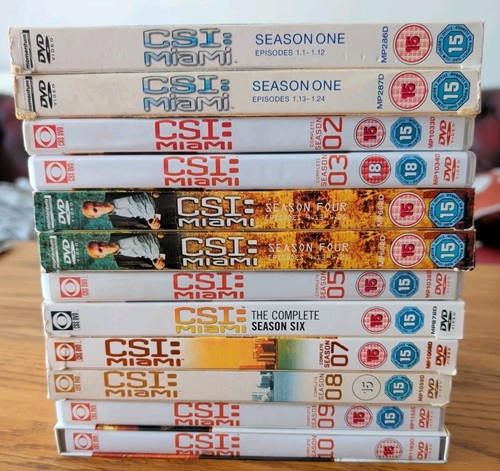 Csi miami seasons 10 dvd - ,
