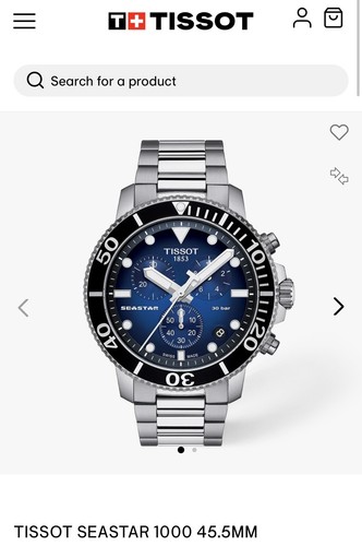 Orologio uomo tissot seastar - orologio,