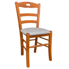 Sedia legno Loris ciliegio con
