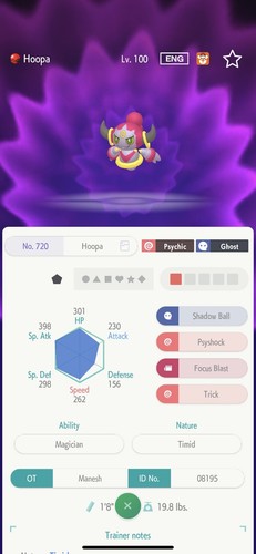 Hoopa pokemon casa - hoopa,