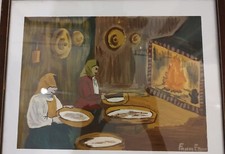 quadri Sardi antichi tempera