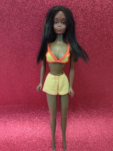 Barbie christie malibu black - christie,