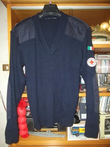 Maglione lana croce rossa - lana,