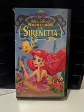 LA SIRENETTA - VHS WALT DISNEY I CLASSICI VS 4755  *RARA*