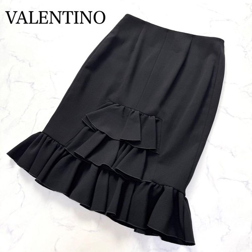 Gonna aderente nera valentino - aderente,