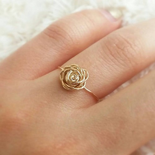 Oro rosa anello - anello,, gold