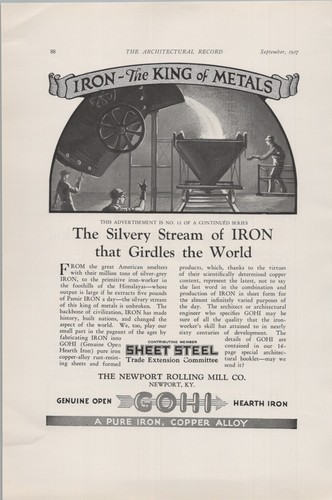 1927 newport rolling - rolling, mill