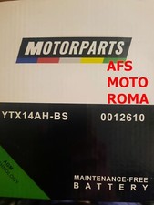 BATTERIA MOTORPARTS YTX14AH-BS