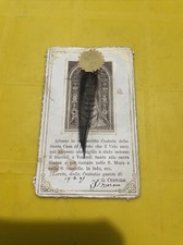 Antico Santino Velo Nero Loreto Reliquia