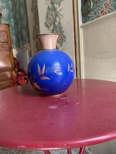 Piccolo vaso antico color blu