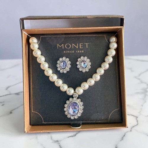 Monet set gioielli - monet, cristallo