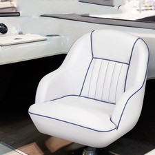 1 pz sedile barca capitano sedile avvolgente pesca pontone PU sedile barca sedia imbottita 