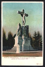 Cartolina Oberammergau, Il