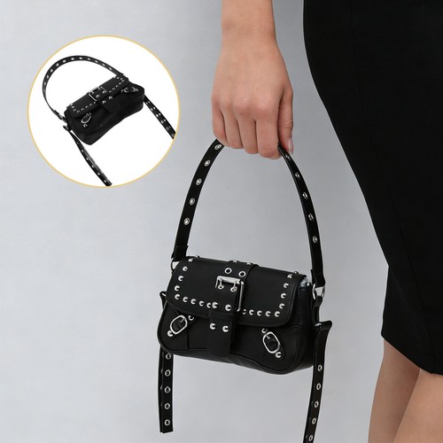 Borsa rivettata ascella donna