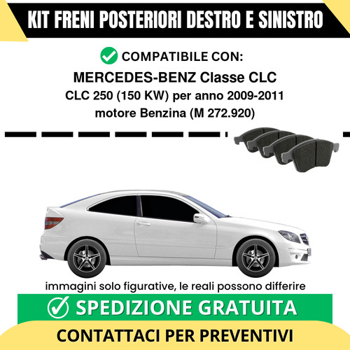 Pastiglie freno posteriori - freno,