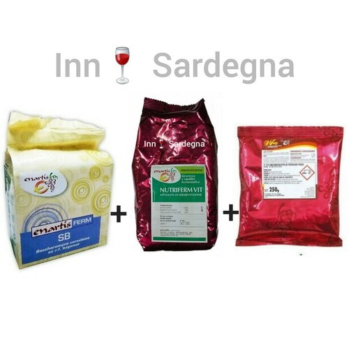 Kit fermentazione uva mosto