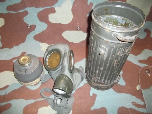 Gas mask tedesca ww2 - gas,