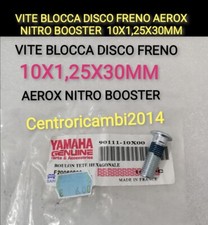 VITE BLOCCA DISCO FRENO AEROX NITRO BOOSTER  10X1,25X30MM