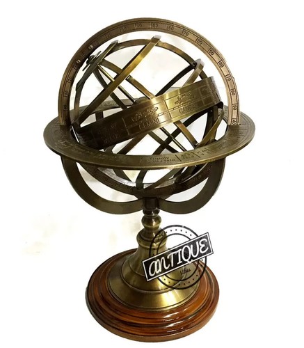 Antico globo armillare sfera