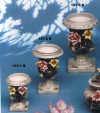Set 3 Vasi Capodimonte originali made in Italy