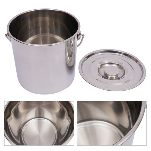 Secchio barile acciaio inox - barile,