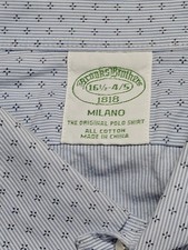 Camicia sartoriale uomo Brooks Brothers taglia 42/16,5