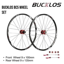 BUCKLOS Set Ruote a Sgancio