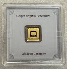 Lingotto oro fino Geiger 1