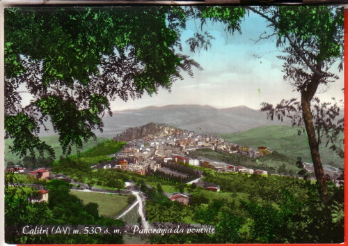 Cartolina calitri acqu - ,