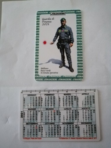 Calendario tascabile