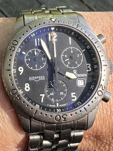 Cronografo swiss made revue - swiss,